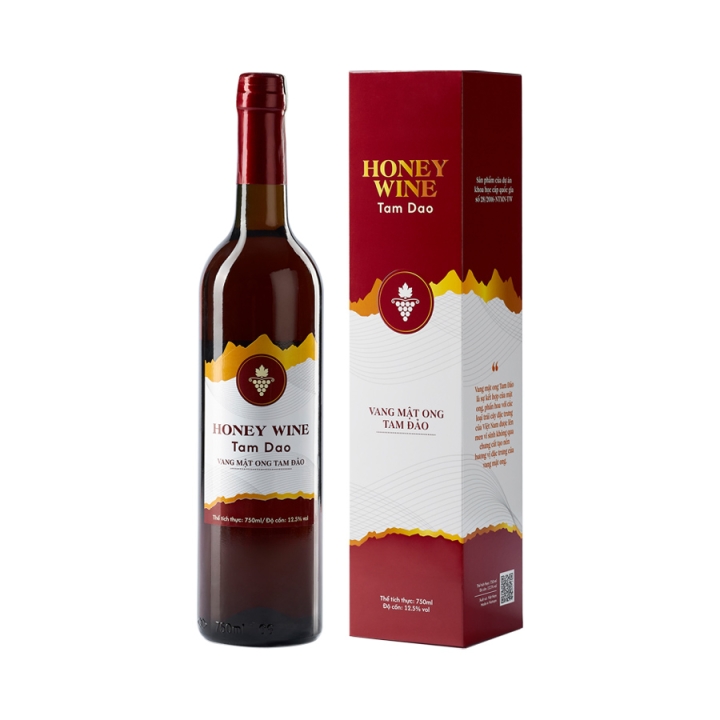 Rượu Vang Mật Ong Tam Đảo 750ml